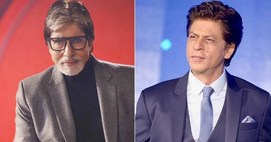 Amitabh Bachchan with Shah Rukh Khan