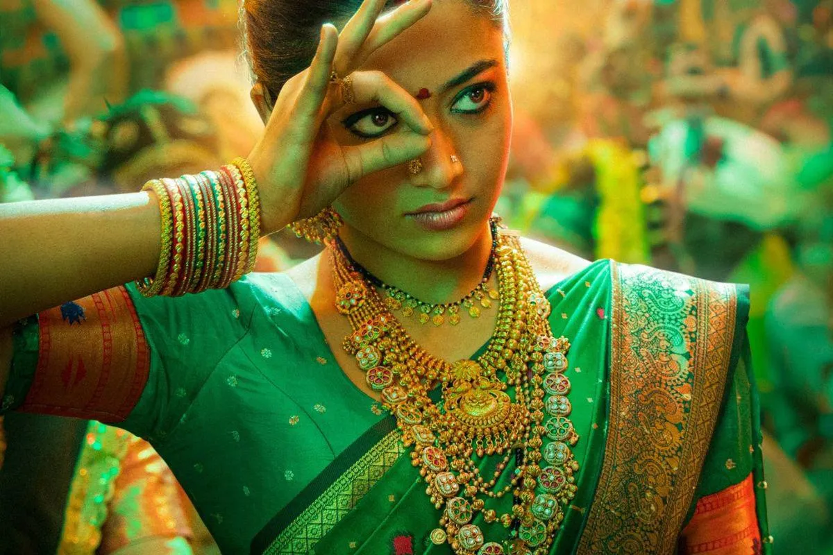 Rashmika Mandanna's first-look poster from 'Pushpa 2: The Rule' unveiled -  The Statesman