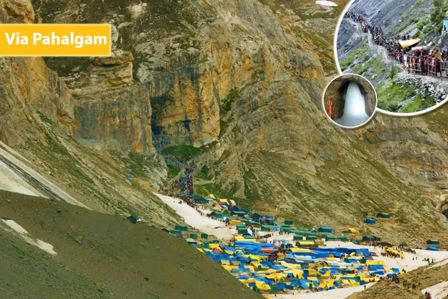 Amarnath Yatra By Helicopter Via Pahalgam | Shrine Yatra