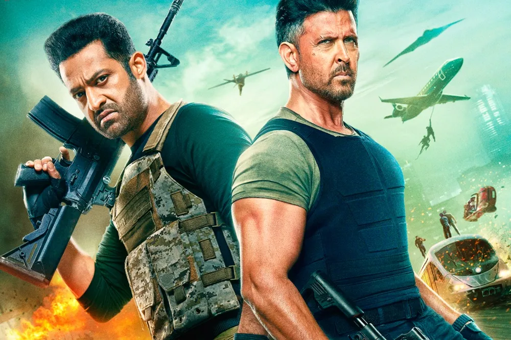 NTR Jr, Hrithik Roshan Face Off in Explosive 'War 2' Teaser