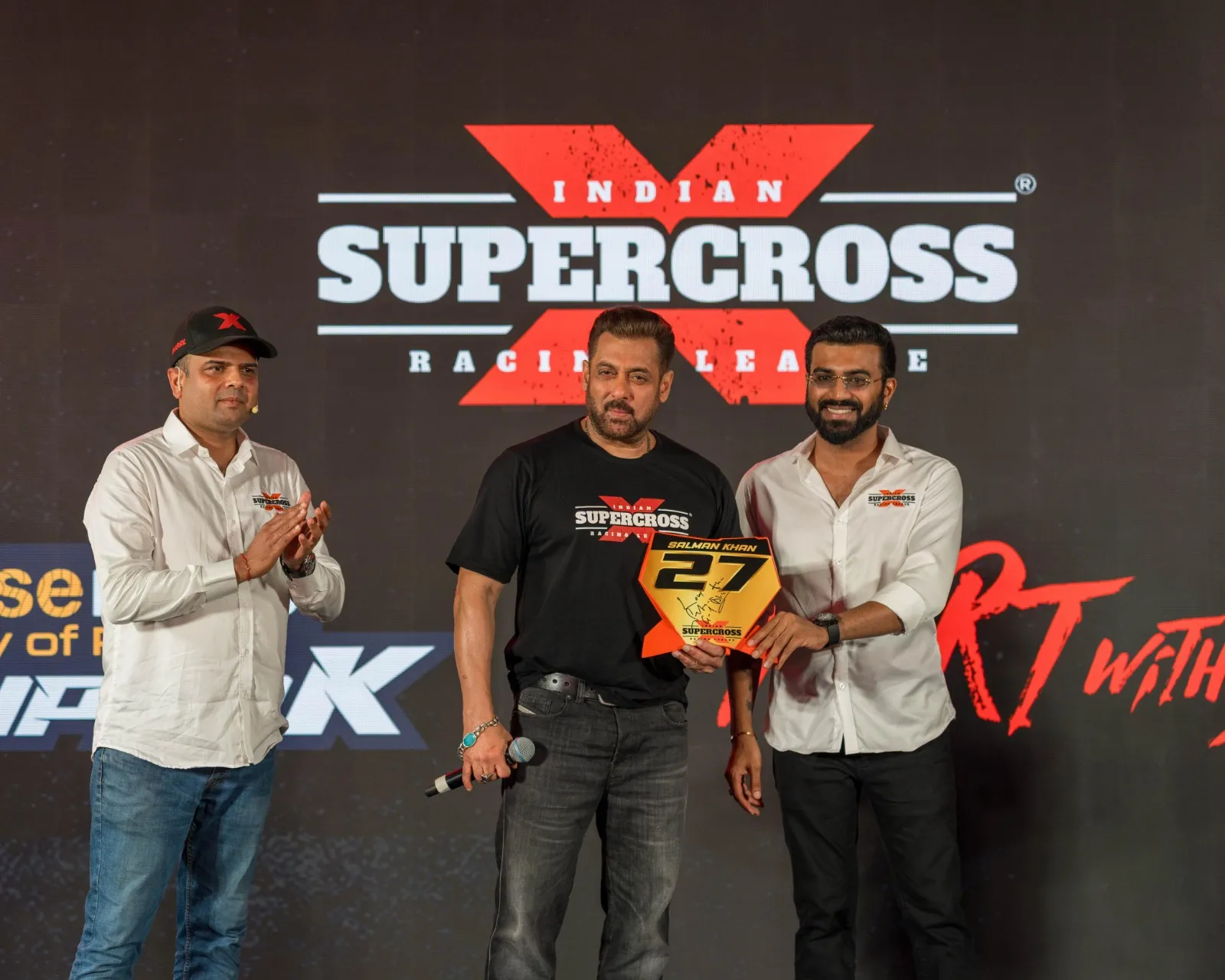 SUPERSTAR SALMAN KHAN UNVEILS SEASON 2 OF INDIAN SUPERCROSS RACING LEAGUE -