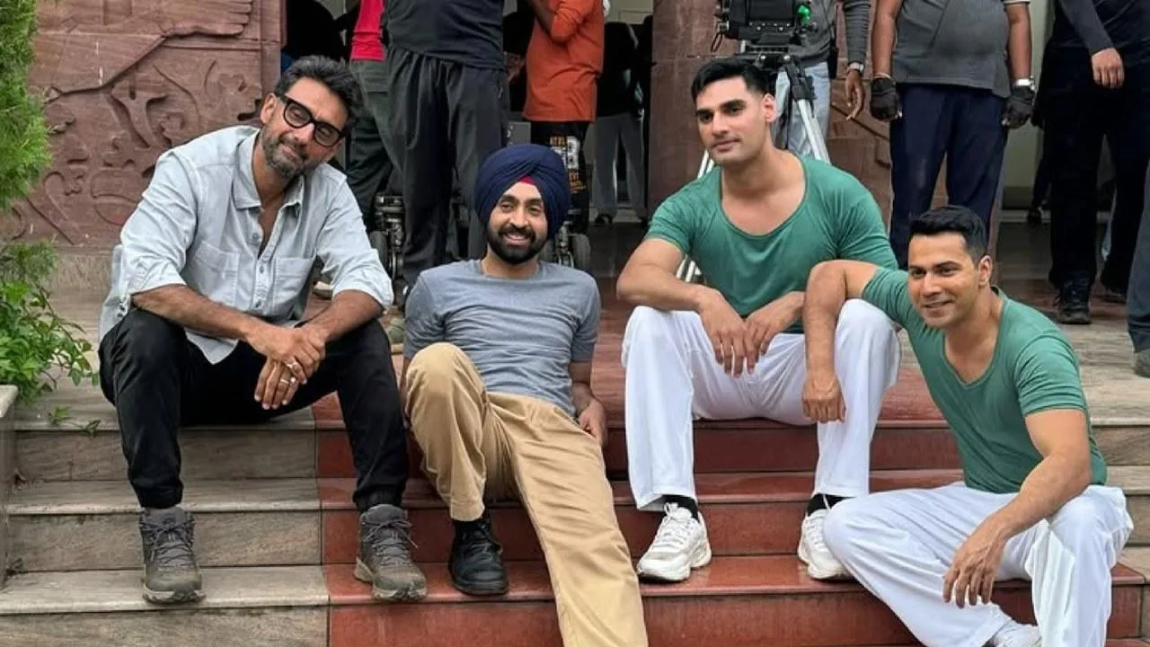 Border 2: Varun Dhawan and Ahan Shetty's 'tea-biscuit' fun goes viral while  wrapping up shoot at NDA