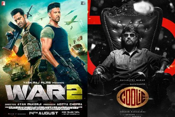 Pre Sales : Coolie far ahead than War 2 - Telugu360