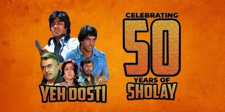 Celebrating 50 Years of Sholay: A Timeless Saga That Continues to Ignite  Indian Cinema