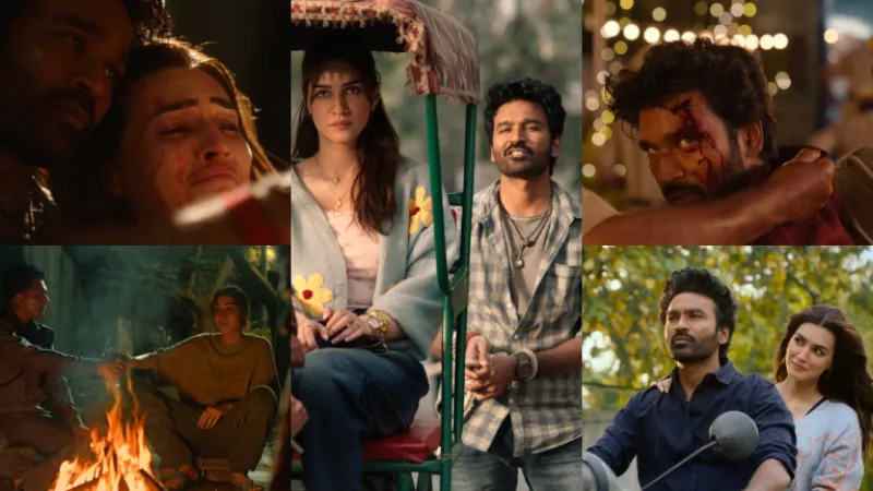 Tere Ishk Mein Title Song Out! First Track Captures Passion, Heartbreak And  Revenge Of Dhanush, Kriti Sanon's Love Story- Watch | Bollywood Bubble