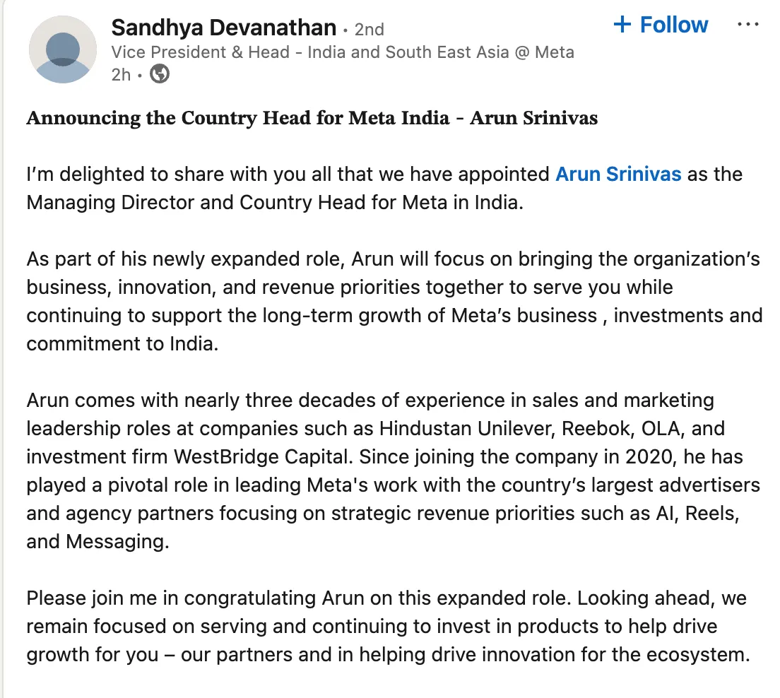 Arun Meta