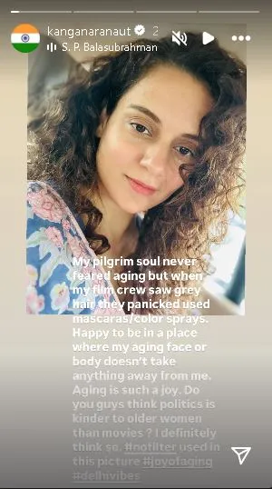 Kangana Ranaut IG story
