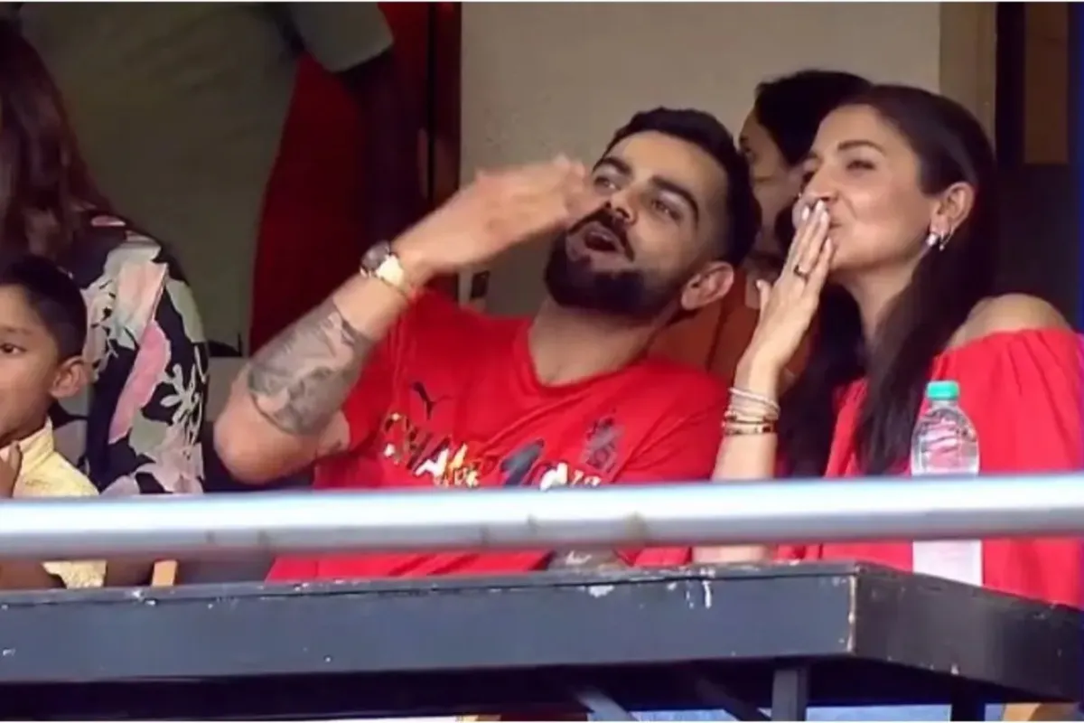 Anushka Sharma and Virat Kohli