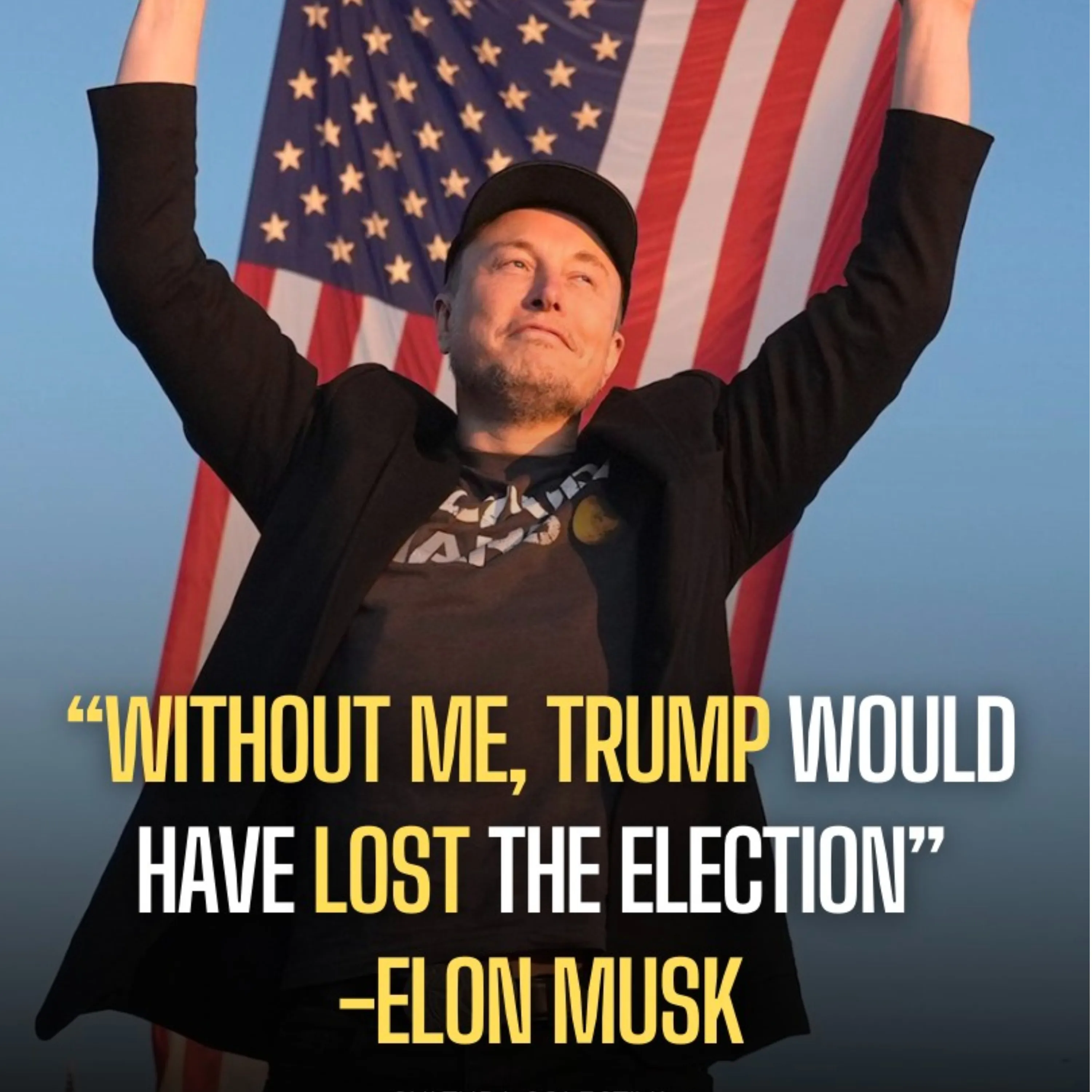 Elon Musk to Donald Trump