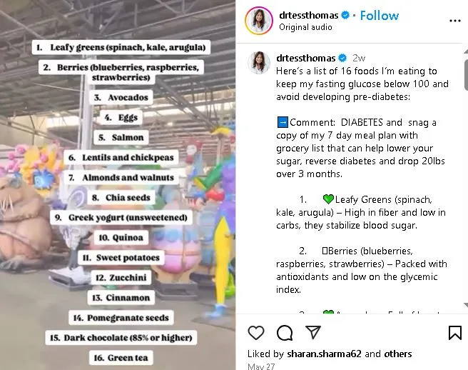 diabetes food