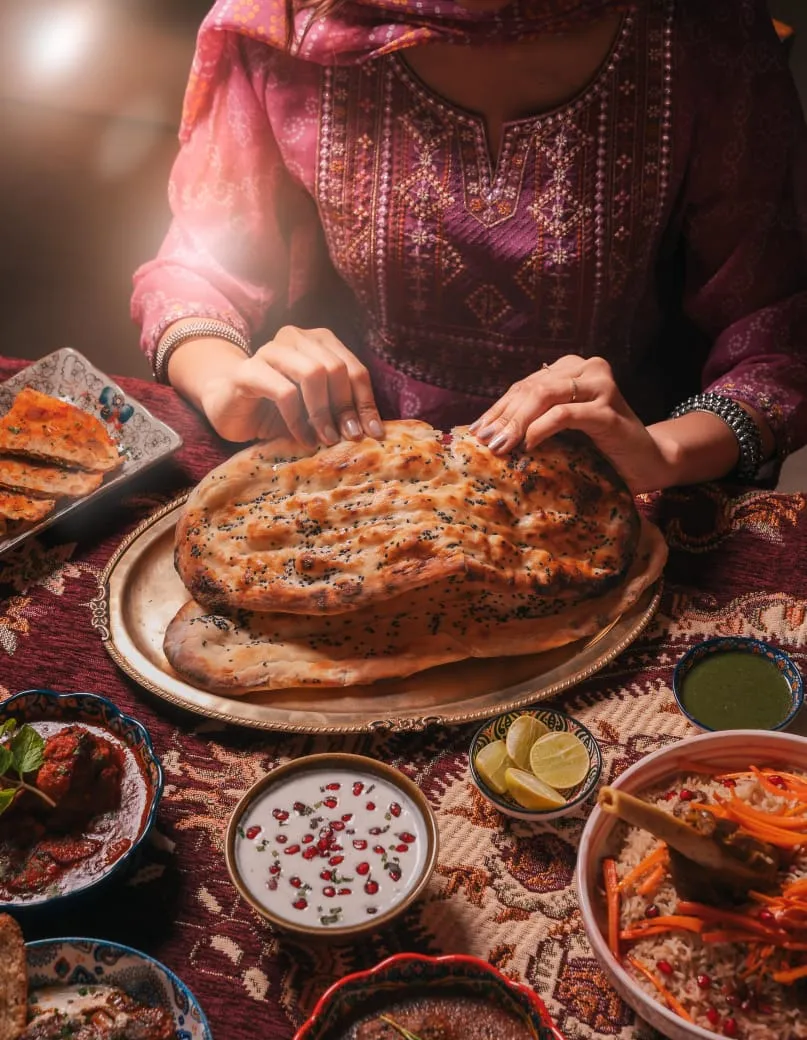 Generic Indian bread pic by Taftoon