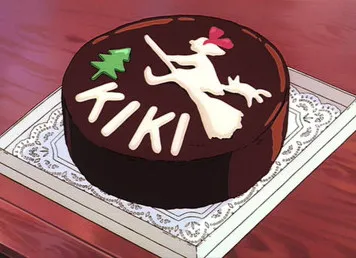 Fiction-Food Café: Kiki's Cake Cookie Pops | Kiki's Delivery Service