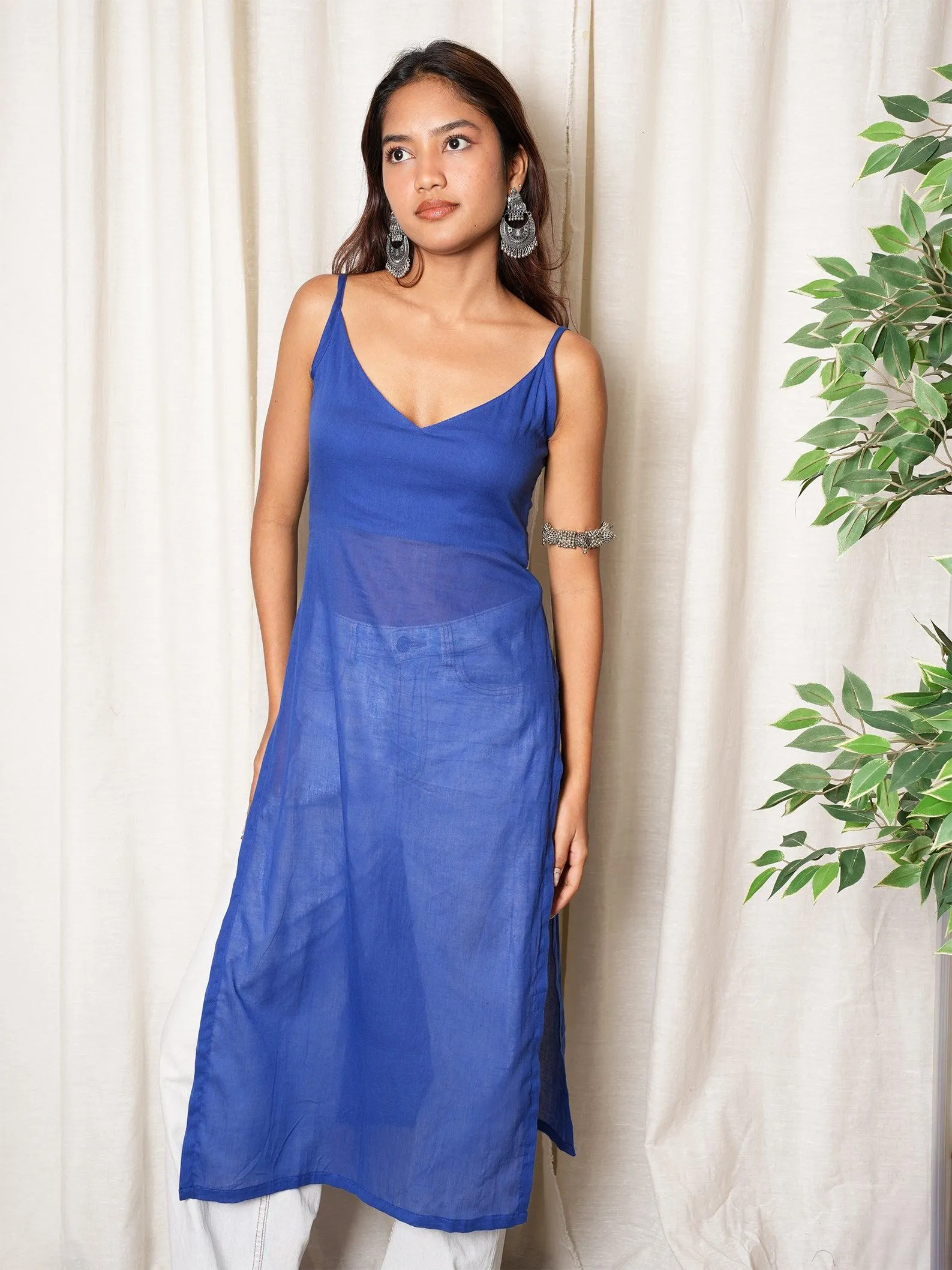 Parul Sheer Mul Kurti