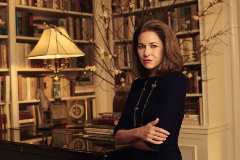 fx's love story john f kennedy jr  carolyn bessette  pictured naomi watts as jacqueline kennedy onassis cr kurt iswarienkofx