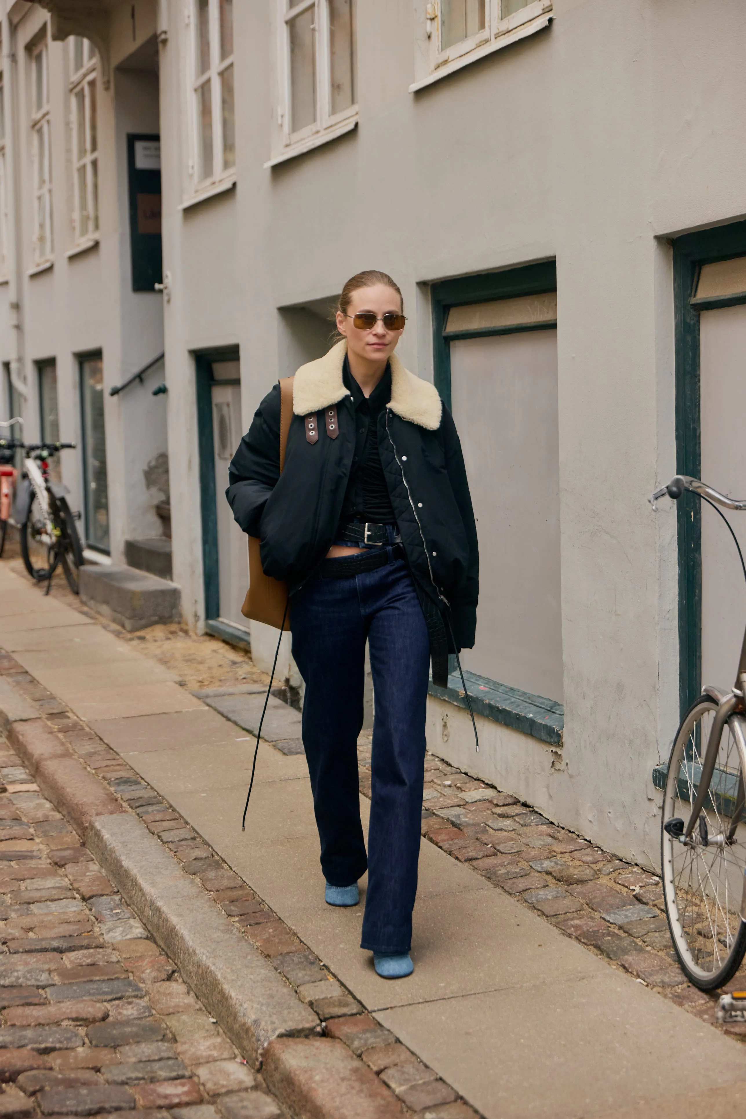 denim flats trend fall 2025