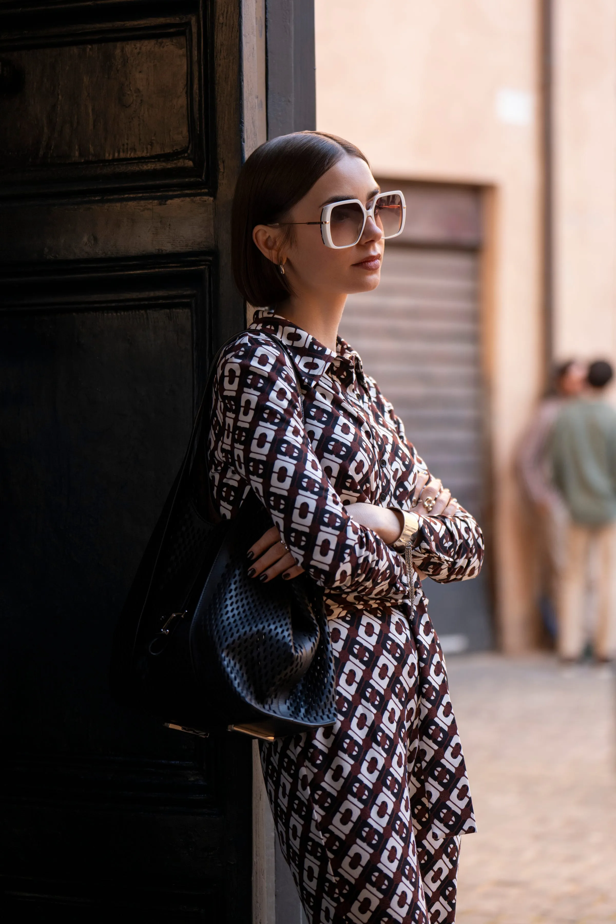 emily in paris. lily collins as emily in episode 502 of emily in paris. cr. giulia parmigiani/netflix &copy; 2025