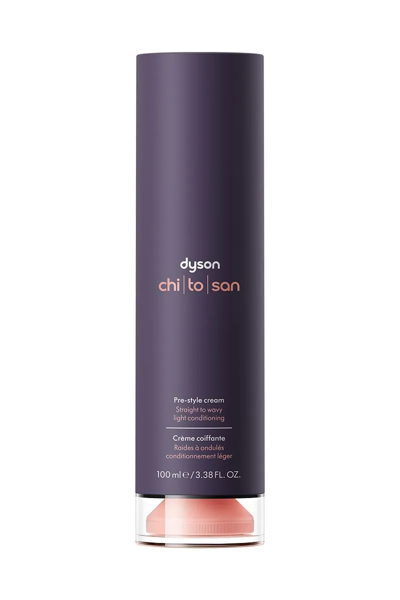 Dyson Chitosan™ Pre-style cream Straight to wavy light conditioning |  full-size