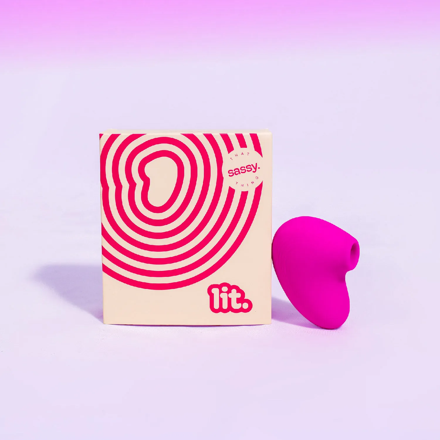 Buy That Sassy Thing Lit Personal Massager With Suction Tech - Hot Pink -  Sexual Wellness For Women Online