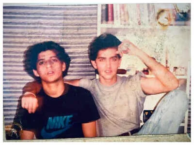 Farhan Akhtar posts a cute childhood picture with birthday boy Hrithik  Roshan; sends him a 'big hug' | Hindi Movie News - Times of India