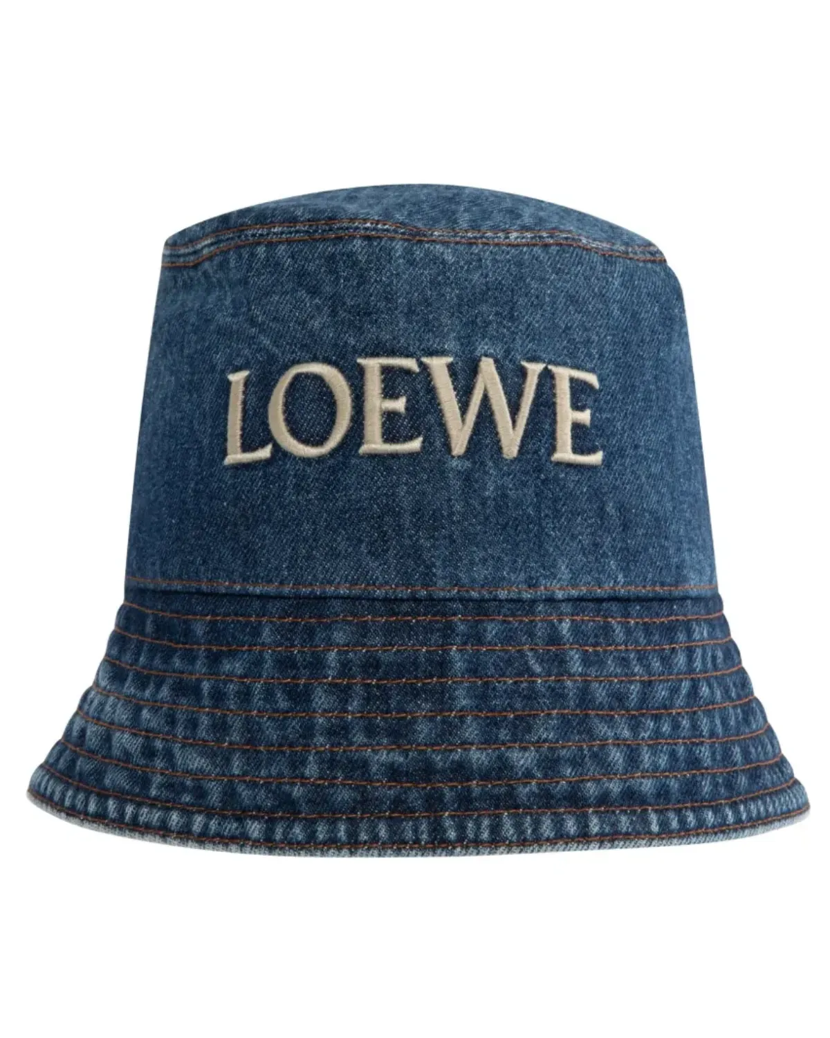 Logo Denim Bucket Hat