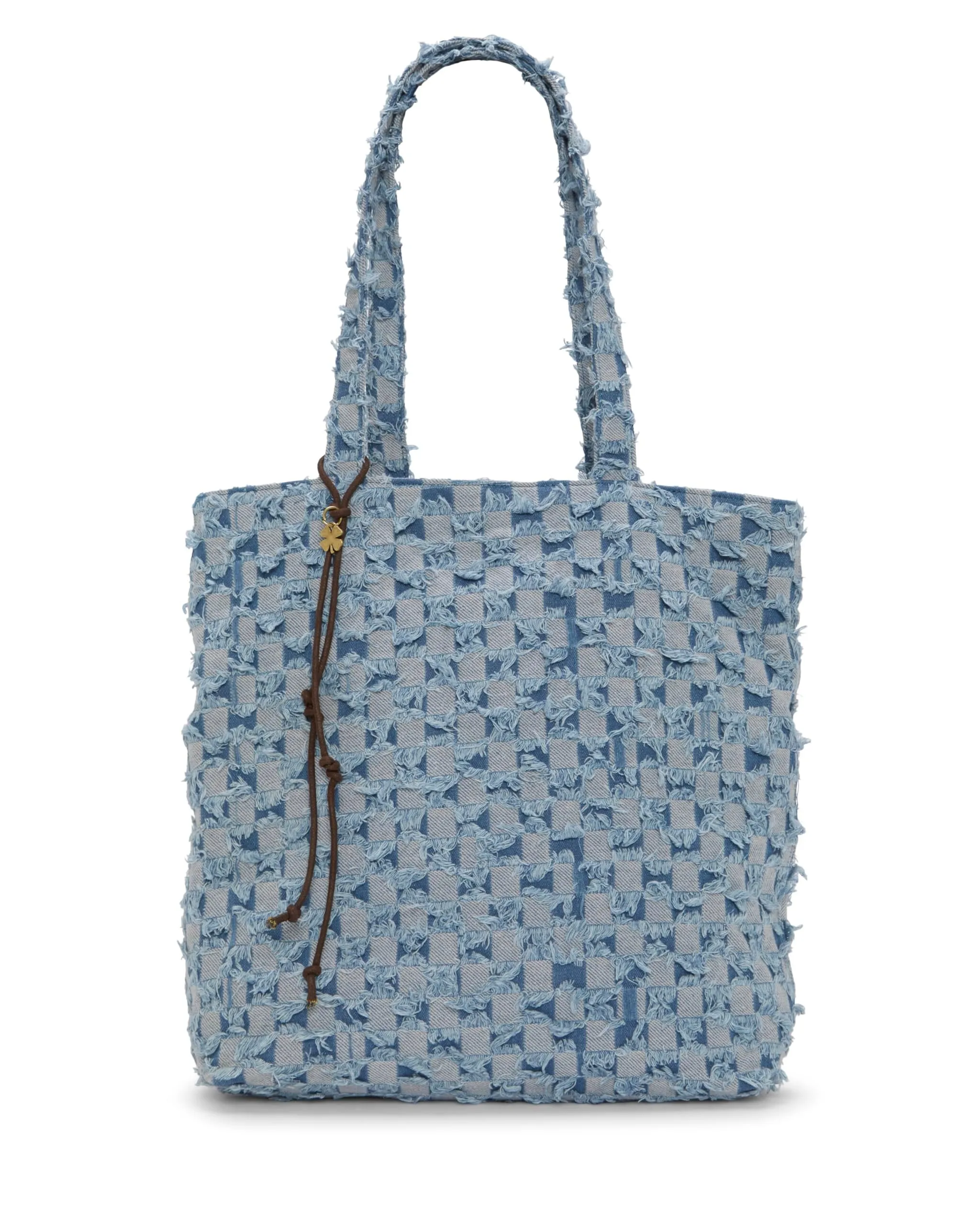 Denim Check Pira Bag