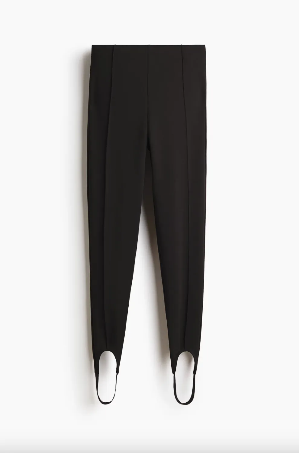 Crease-Front Stirrup Leggings