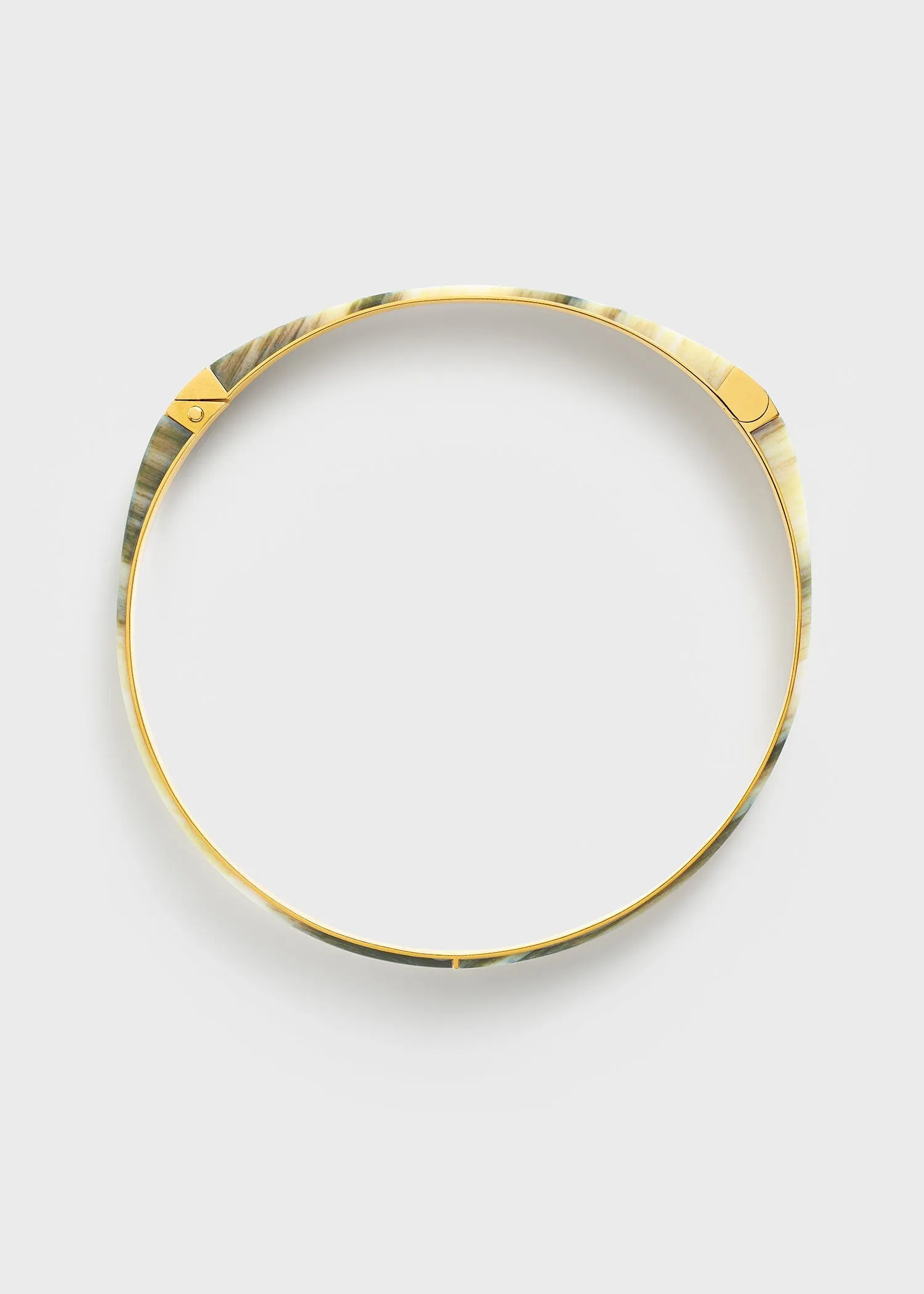 Signature collar beige/gold