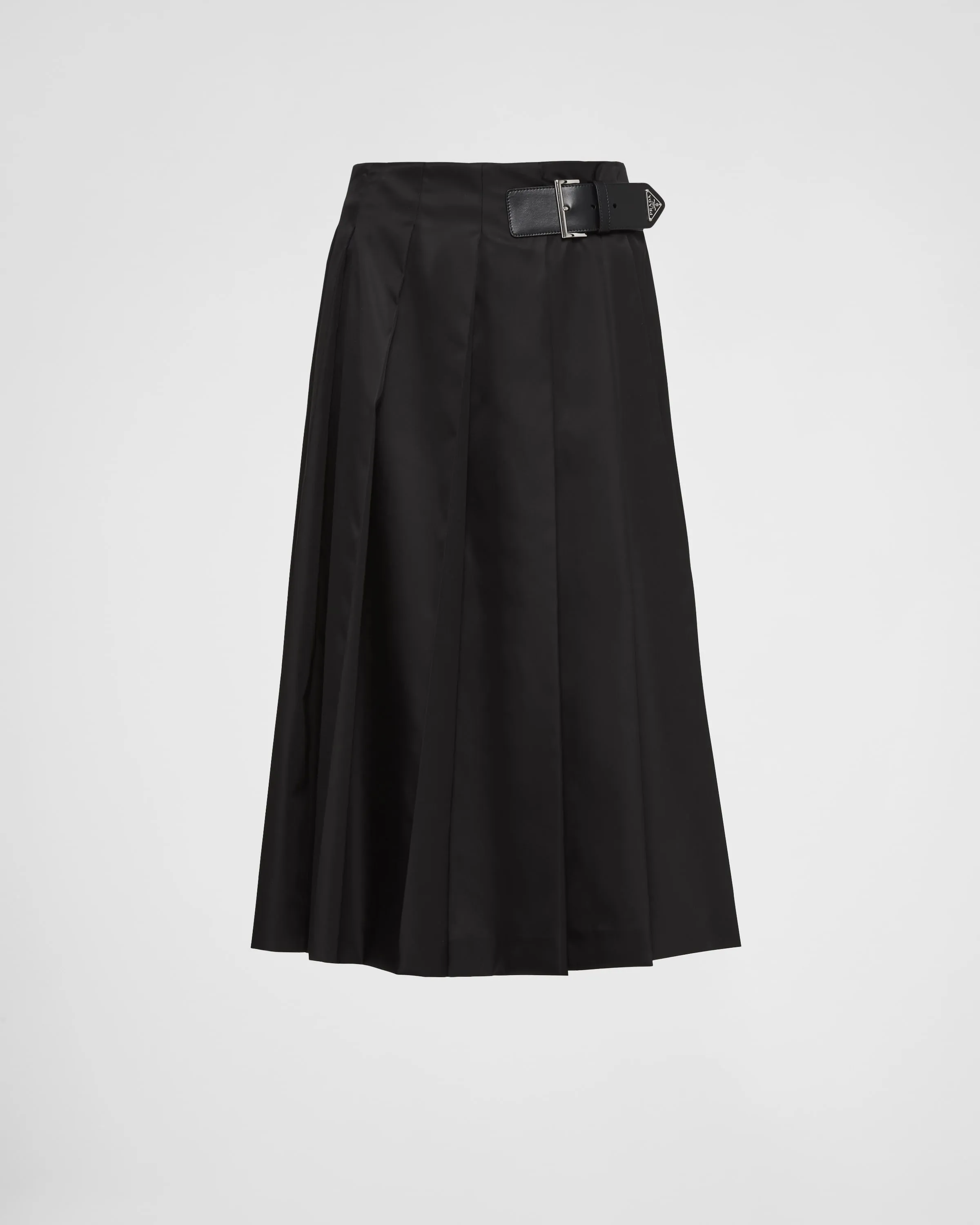 Pleated Re-Nylon Skirt