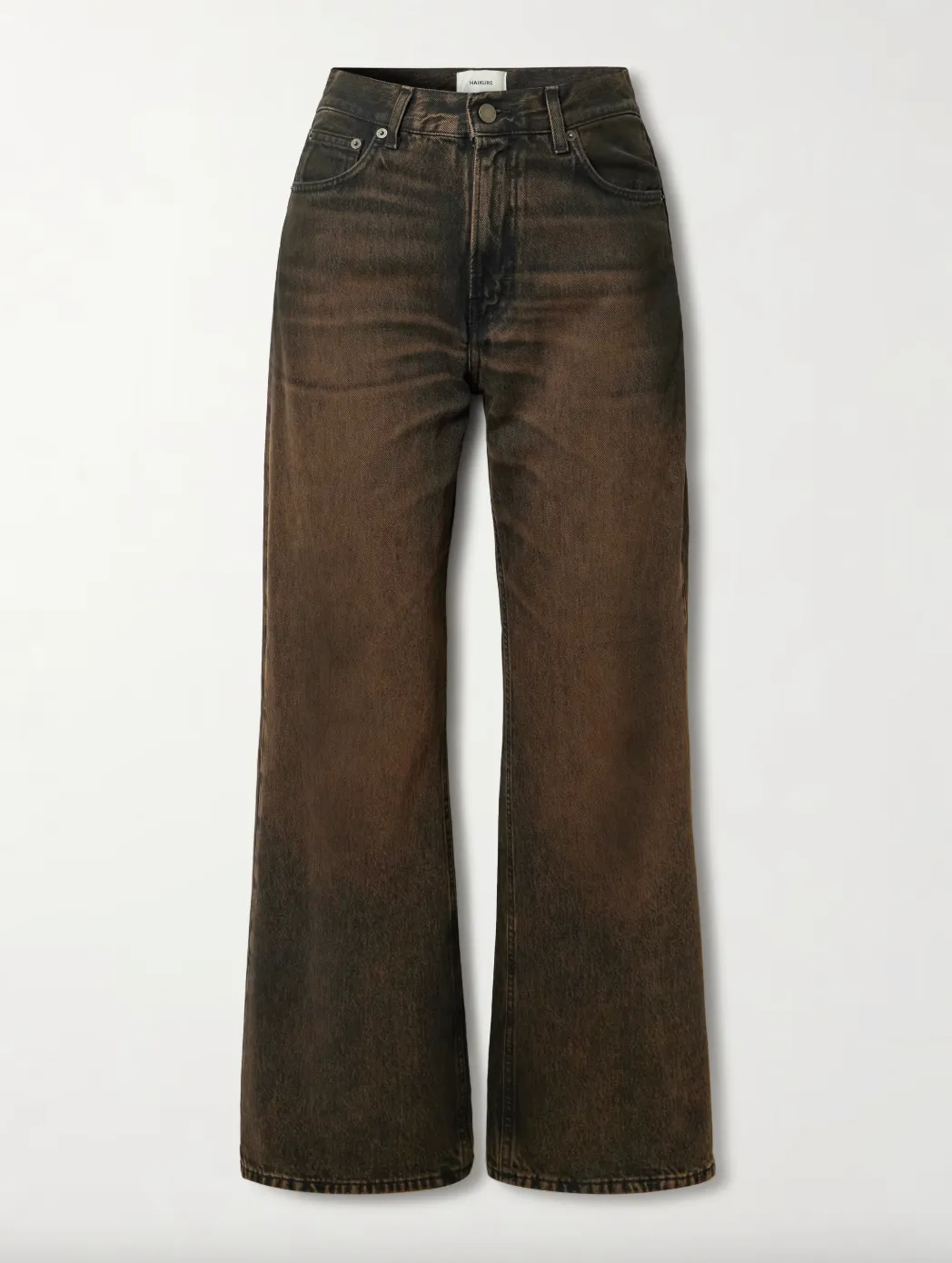 Korea Straight-Leg Jeans