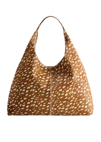 Deer Print Tote