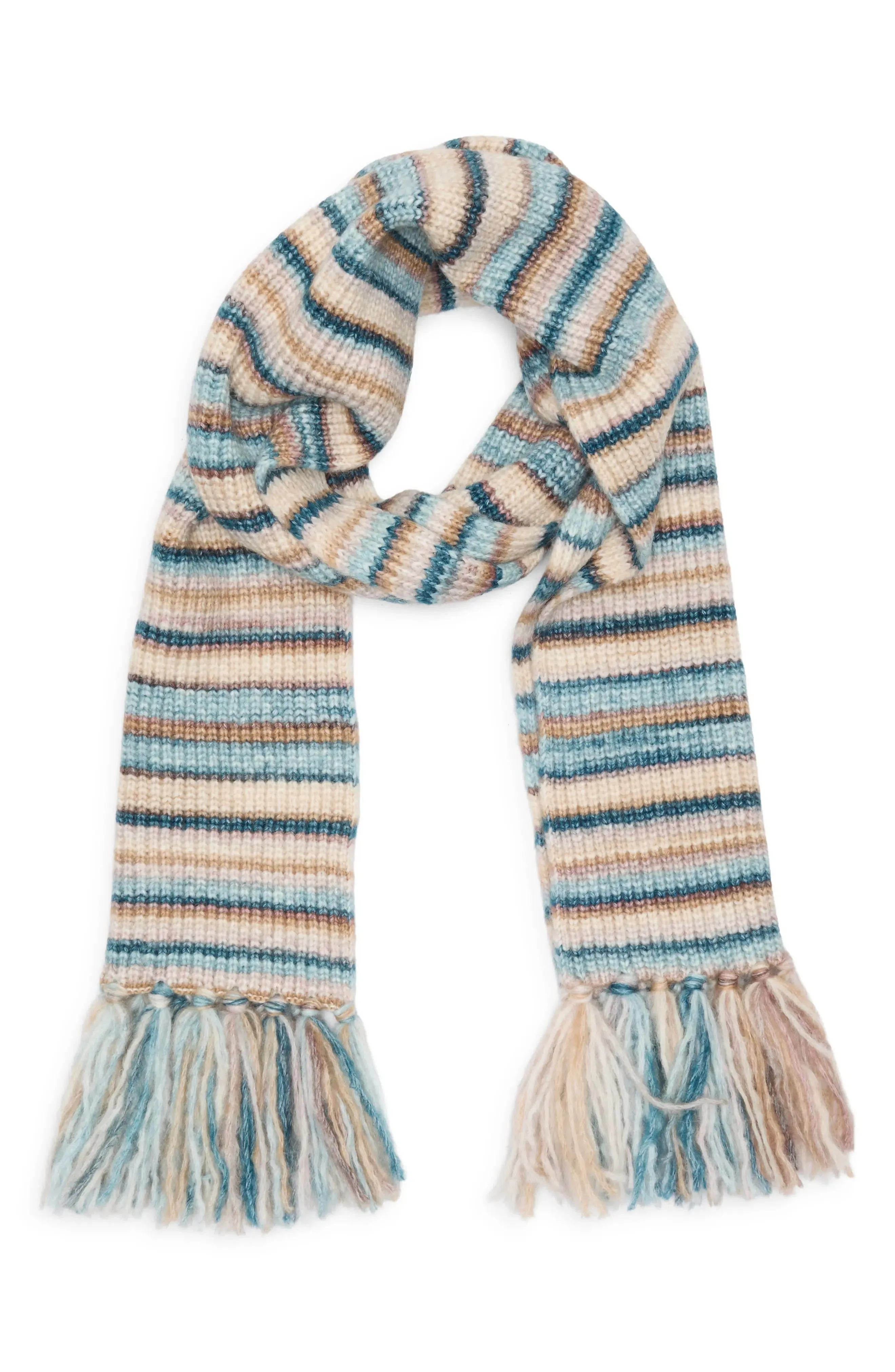 Melange Knit Scarf