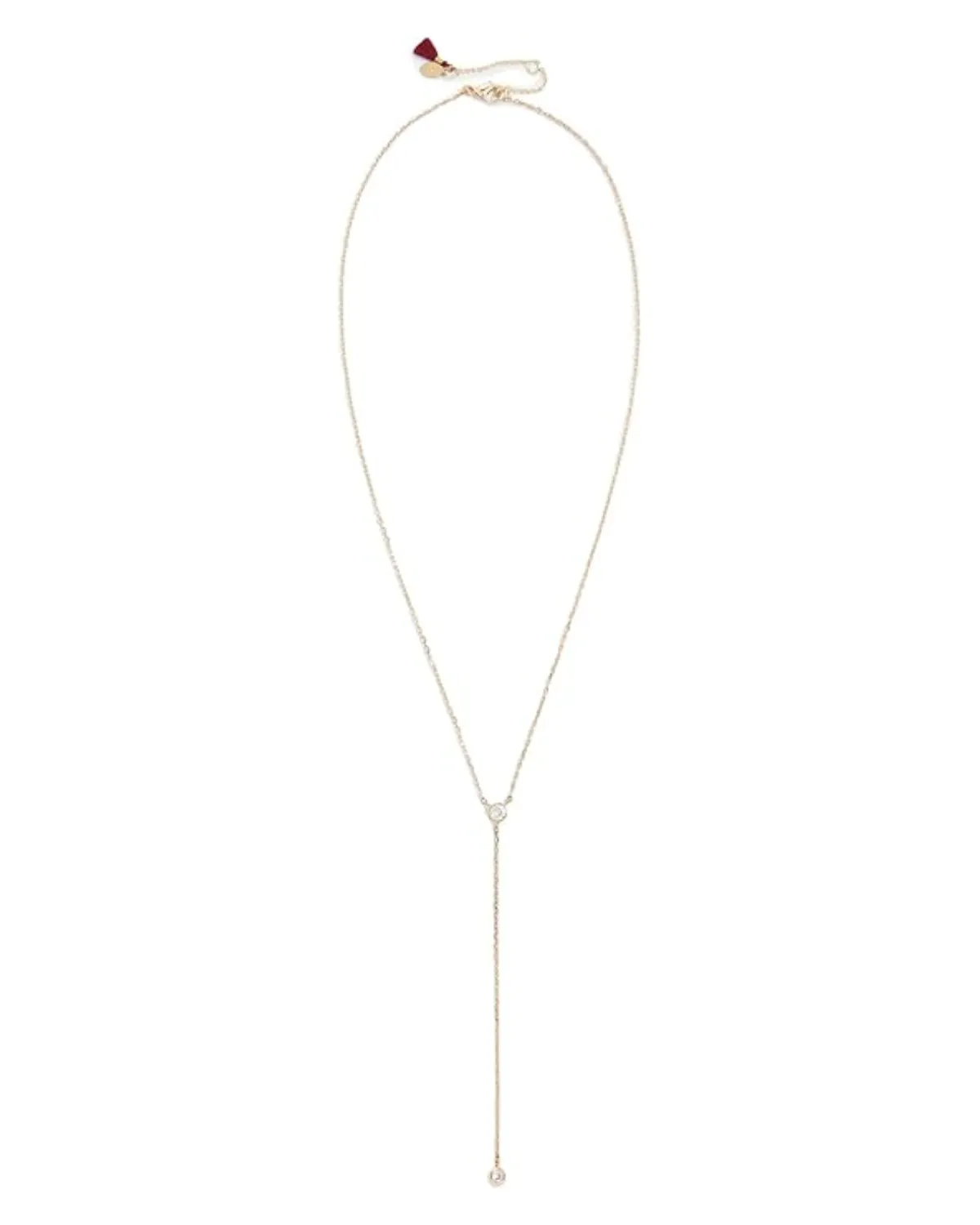 Solitaire Lariat Necklace