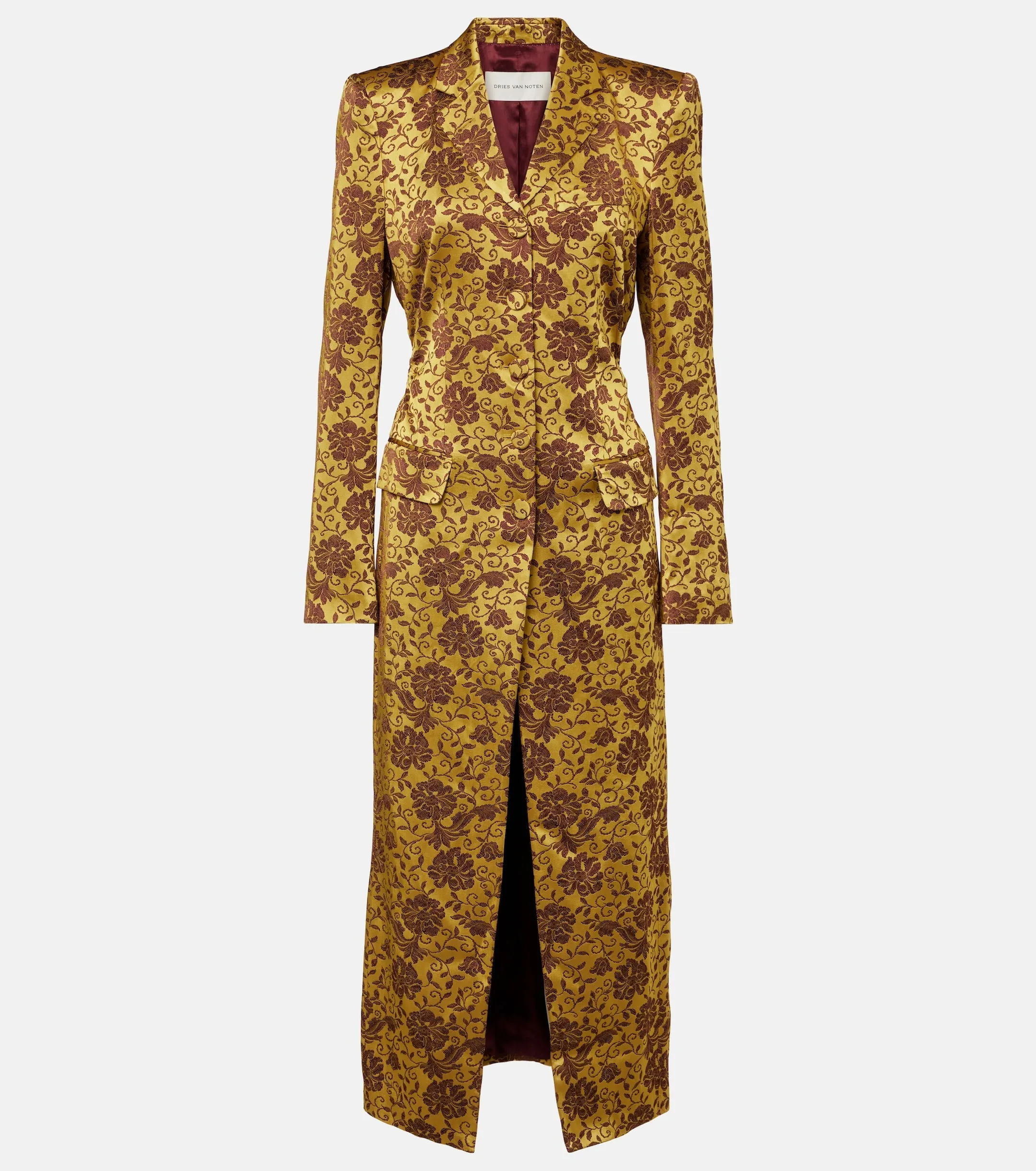 Jacquard Coat