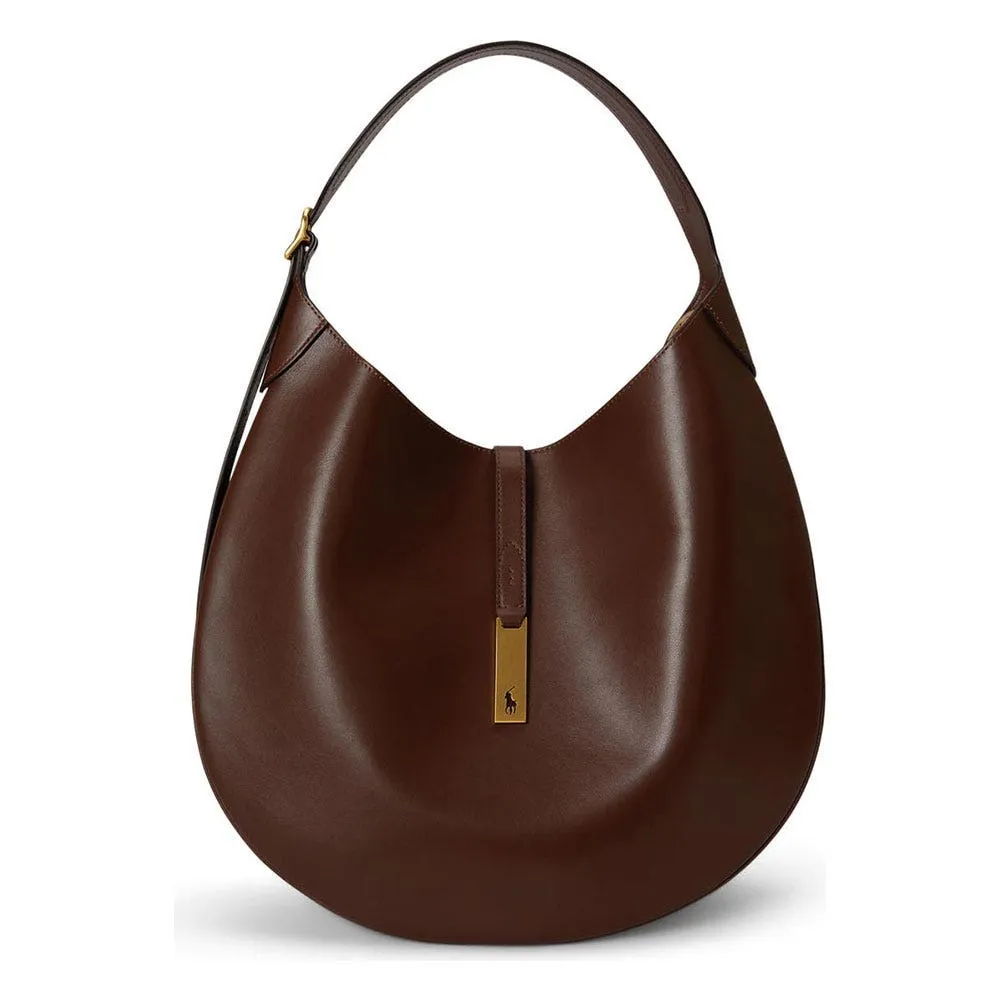 Large Polo ID Leather Shoulder Bag