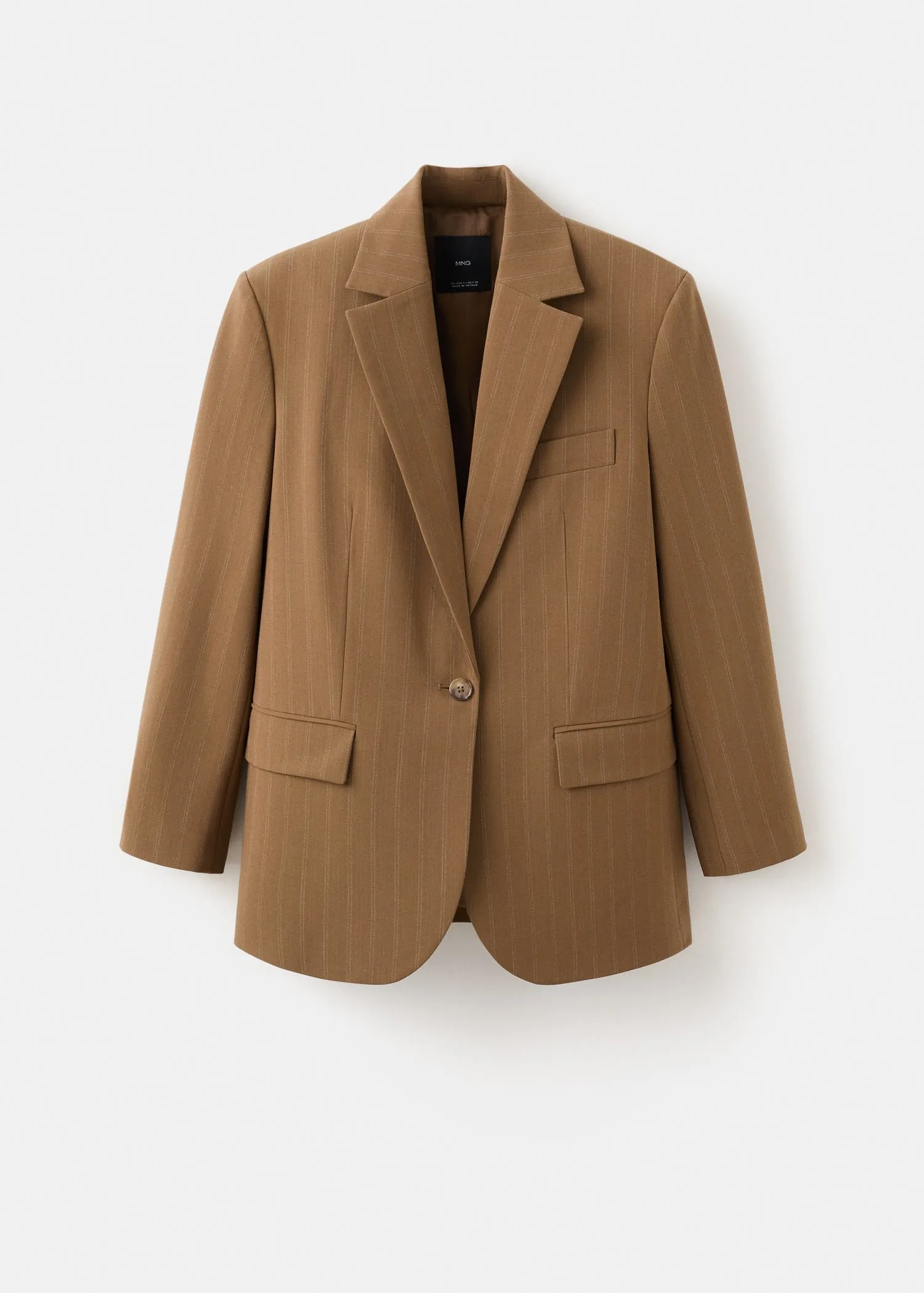 Pinstripe Suit Blazer