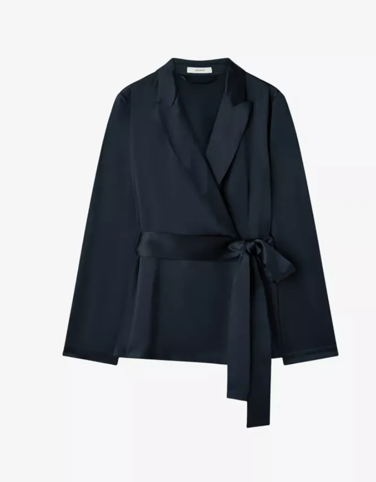 Archer Silk-Satin Jacket