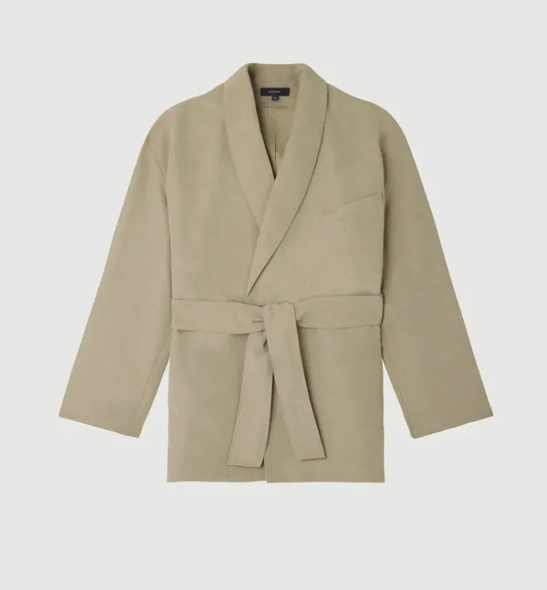 Robe-Style Jacket