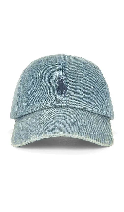 Denim Woven Cap 