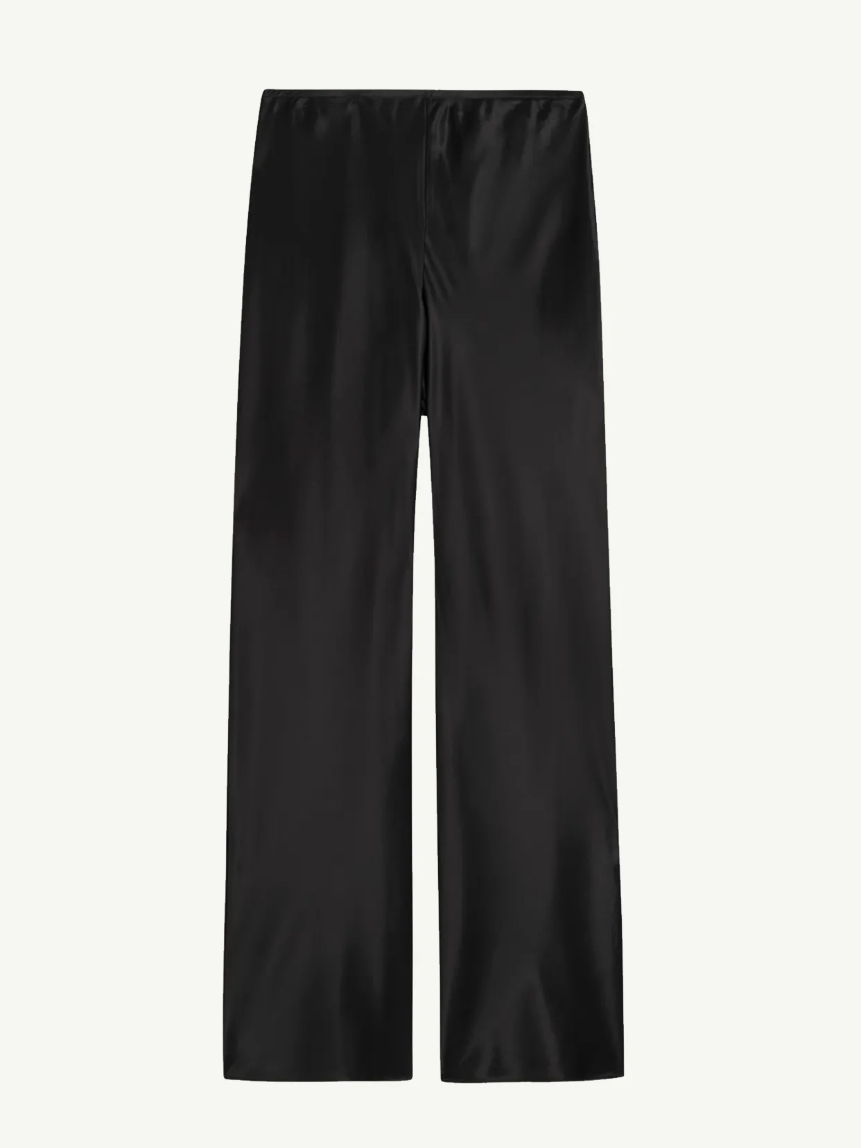 Gale straight-leg satin trousers