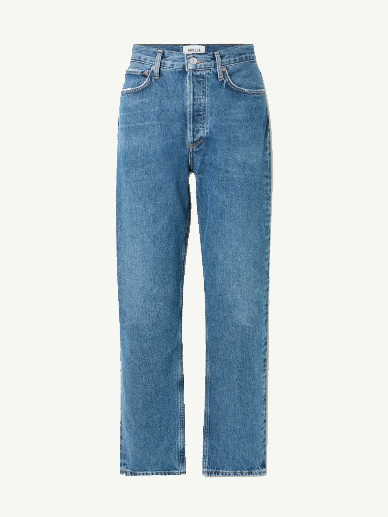 90s Mid-rise Straight-leg Jeans