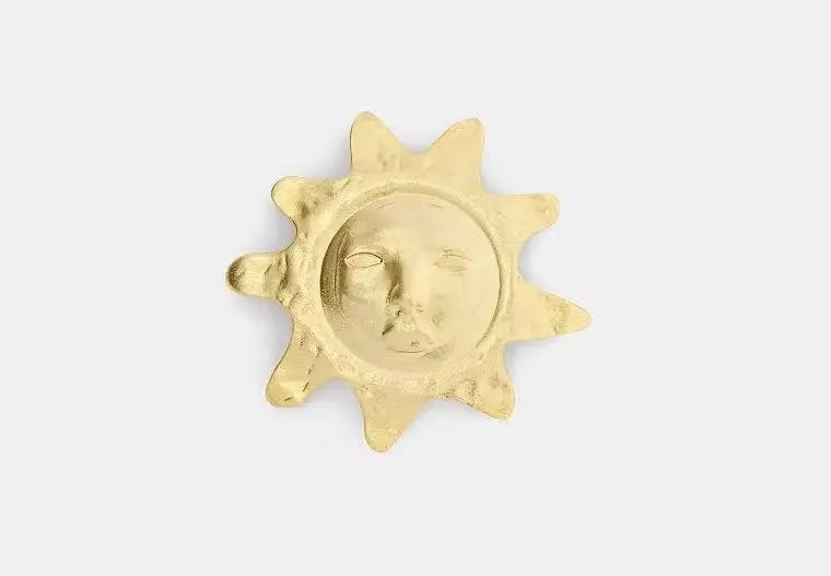 Sun Brooch