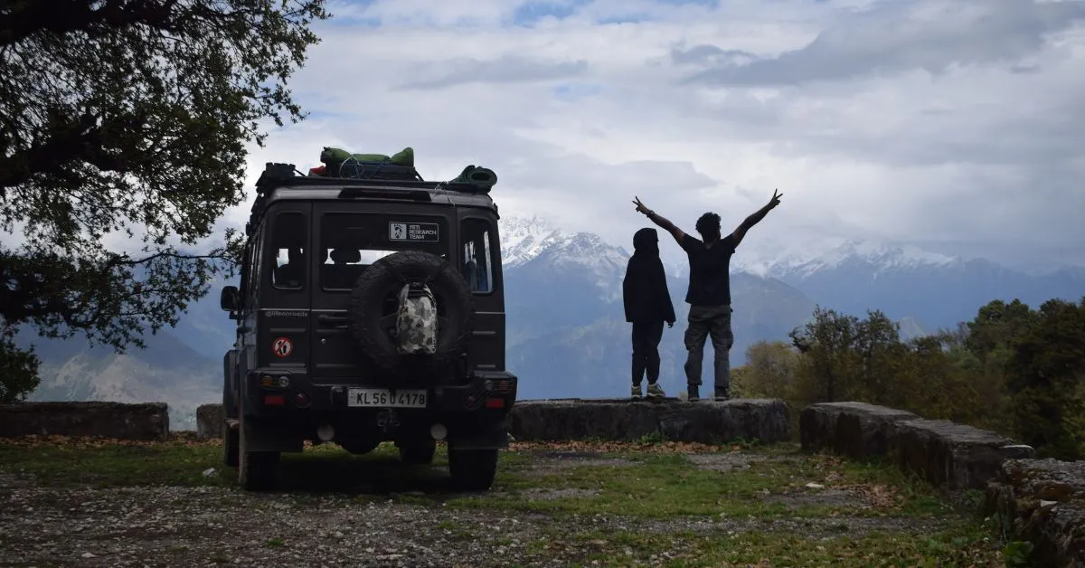 Sangeeth and Kavya purchased a Force Gurkha and converted it into their little home