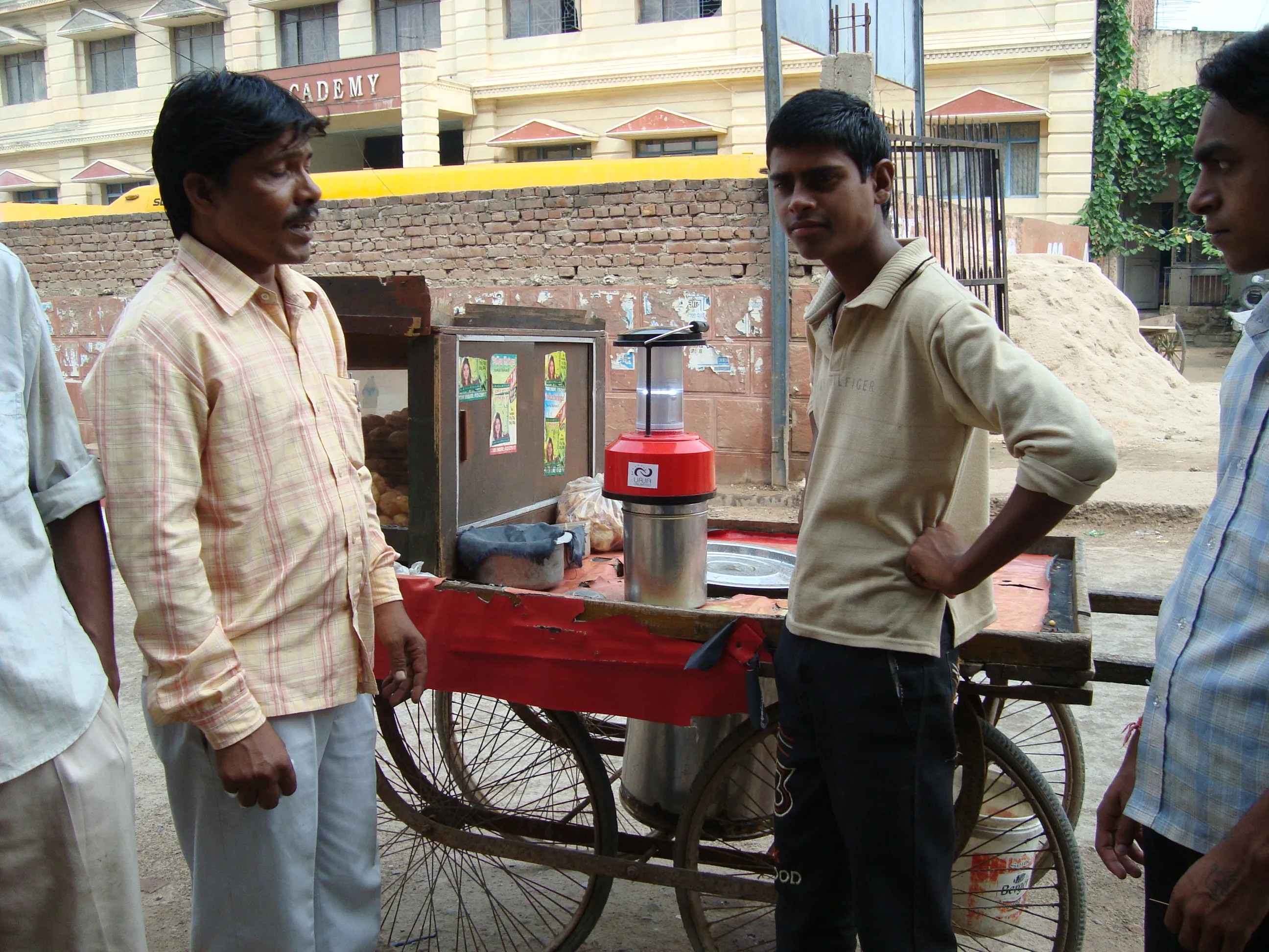 Solar power comes as a breather for hawkers