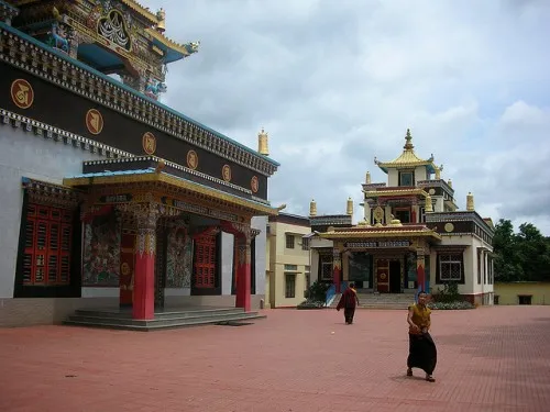 Two more temples in the monastry. Smaller temples that are also peaceful places where monks meditate.