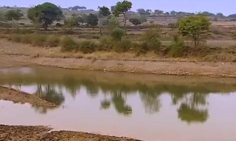 A water shed at Hiware Bazar