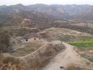 Aerial view of Prakriti Farms