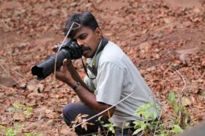 Paresh Porob, the courageous Forest Ranger who is also a sensitive photographer