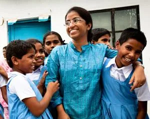 Sunitha has been saving children as young as three years old from the prostitution racket.