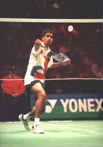 Pullela Gopichand in action 