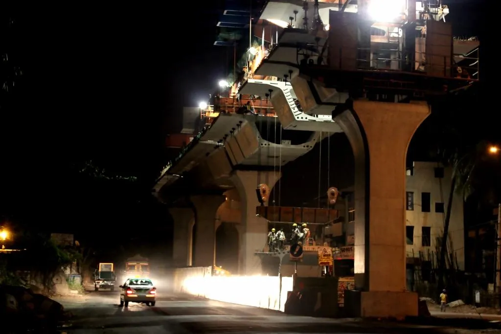 metro work, hyderabad